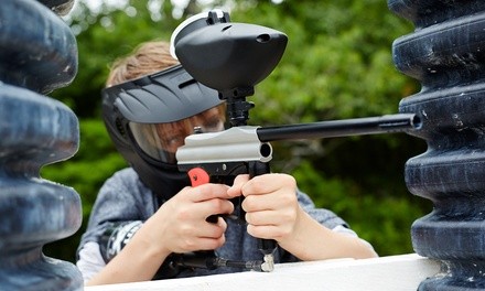 Half- or All-Day Paintball Outing for 5, or 90-Minute Private Party for 12 at Midway Paintball (Up to 86% Off)