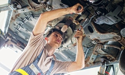 Front- or Four-Wheel Alignment at Kwik Kar Lube And Tune (Up to 53% Off)