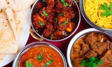 $13.50 for $20 Worth of Indian Food and Drinks, Valid Sunday-Thursday at India's Kitchen