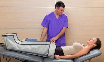 One, Three, or Five Infrared Body Wraps with Pneumatic Massage at Darcy & Co. (Up to 70% Off)