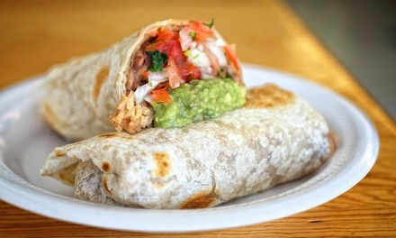 Up to 50% Off on Restaurant Specialty - Burritos at Pitbullz Pizza