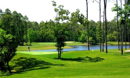 18-Hole Round of Golf for One, Two, or Four at Tupelo Bay Golf Center (Up to 33% Off)