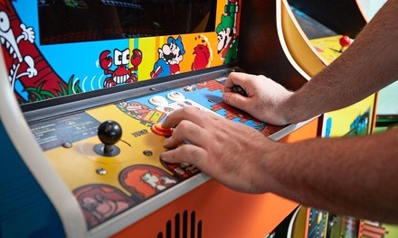 Admission for One, Two, or Four with Unlimited Arcade Play and Soda at The Retro Zone (Up to 48% Off)