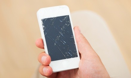 iPhone or iPad Glass Screen Repair at Unlocked Phones and Repair (Up to 67% Off). Eight Options Available.