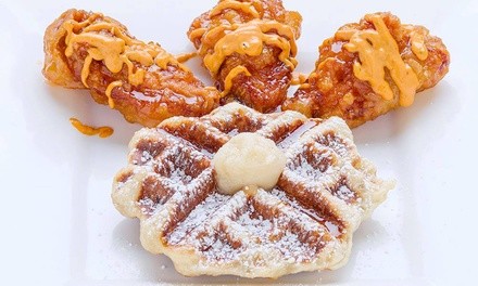 Food and Drink at Papa Al's Chicken & Waffles (Up to 40% Off). Two Options Available. 