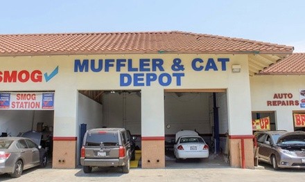 Front- or/and Rear-Wheel Alignment at Muffler & Cat Depot (Up to 51% Off). Two Options Available.