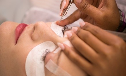 Lash Extensions, Refill, Removal, or Lash Shampoo at Vivid Nails & Spa (Up to 52% Off). Six Options Available.