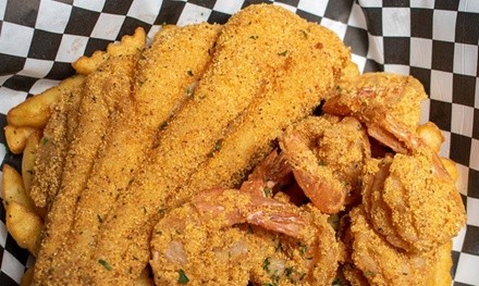 $15 for $20 Worth of Food and Drink at Mardi Gras Daiquiris for Takeout and Dine-In If Available