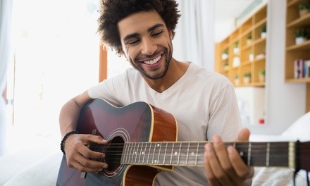 Two or Four 45-Minute Virtual or In-Person Guitar Lessons from Peace of Mind Music Lessons (Up to 51% Off)