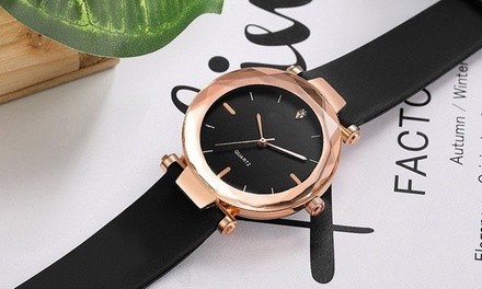 One, Two, or Three Glamorous Princess Crown Watches from Novadabs (Up to 87% Off)