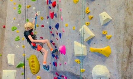 One-Month Pass with Gear at Rock Spot Climbing (Up to 25% Off) 