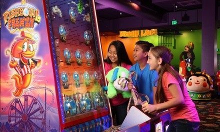 $33.99 for Endless Buffet, Drinks, Rides, and Video Games at John's Incredible Pizza Company ($84.99 Value)