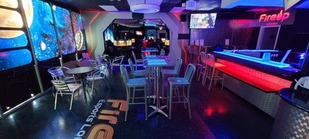 Up to 50% Off on Arcade Bar Cuisine at FireUp Esports Lounge