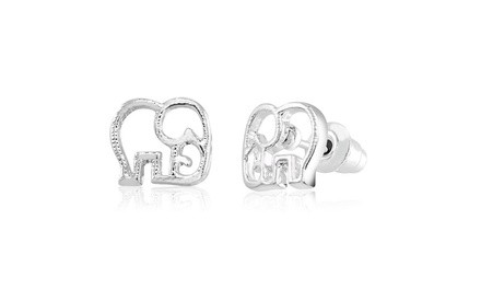 Elephant Stud Earrings