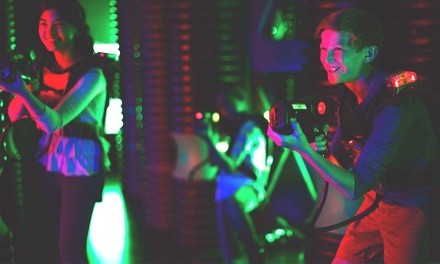 30-Minute Laser Tag Session for Four, Five, Six, Seven, Eight, Nine, or Ten at Mohegan Bowl (Up to 45% Off)