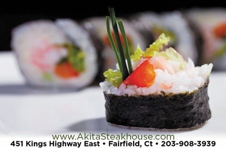 $15 For $30 Worth Of Japanese Hibachi & Sushi