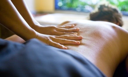 Swedish or Healing Deep Massage w/ Optional Hot Stones at Joey Sue Spa (Up to 49% Off). Four Options Available.