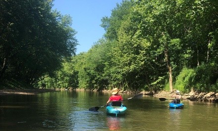 Single Kayak or Canoe Trip from Broken Paddle Outfitters (Up to 15% Off). Four Options Available.