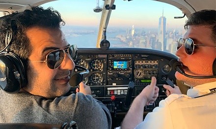 Flying Lesson for One with Optional Video Footage or Flight Lesson for Two at 2bapilot (Up to 65% Off)