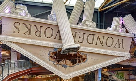 General Admission, VIP Combo Tickets, or VIP Annual Pass at WonderWorks (Up to 31% Off). Seven Options Available