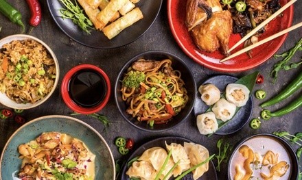 $26.99 for Family Meal with Two Soups, Two Entrees, Fried Rice, and Soda at So Good Kitchen ($34.92 Value)