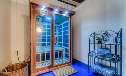 Infrared-Sauna Sessions at Transitions Float Studio (Up to 24% Off). Four Options Available.