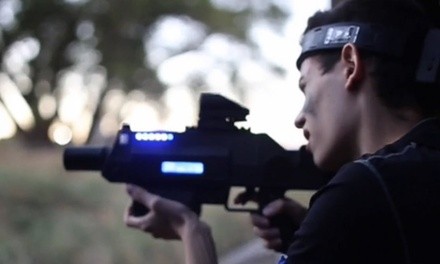 Outdoor Tactical Lasertag ​Package for Four, Five, Six, or Seven at Zipline USA & Lasertag USA (Up to21%￼ Off  