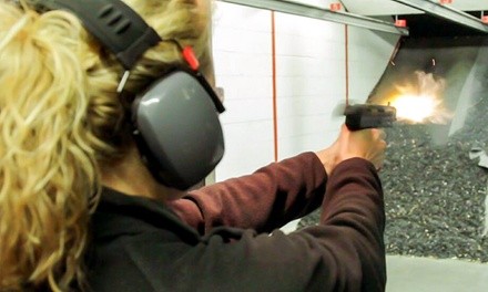 $79 for Shooting Package for Two at Ultimate Defense Firing Range & Training Center (Up to 36% Off)