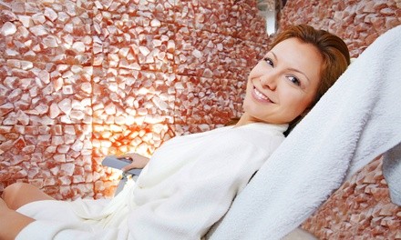 One Salt-Cave or Infrared-Sauna Session, or Three Salt-Cave Sessions at The Salt Cave (Up to 28% Off)