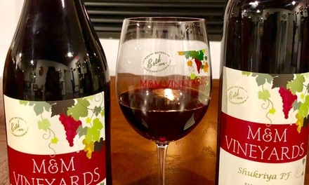 $5.50 for Wine Tasting for One at M&M Vineyards ($7 Value)