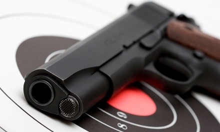 Range Time Entry for One or Two at Riverside Indoor Shooting Range (Up to 47% Off). Four Options Available.