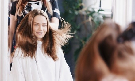 Haircut, Blow-Dry, or Both at Born Vogue Salon And Spa (Up to 35% Off)