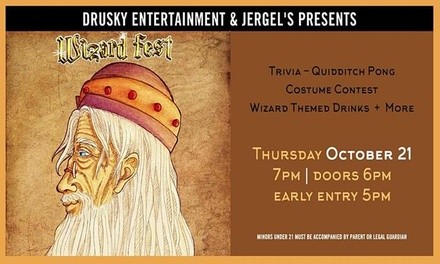 Wizard Fest on Thursday, October 21