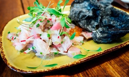 Food and Drink at Ceviche Bar 74, Takeout and Dine-In (When Available) (Up to 40% Off). Three Options Available.