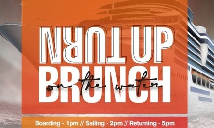 General Admission Ticket for One or Two to Turn Up Brunch on the Water (Up to 78% Off). 14 Options Available.