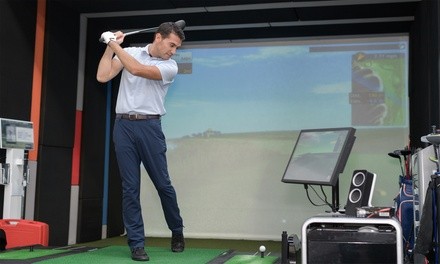 2 Hours on Golf Simulator for Up to Four at Premier Entertainment Complex (Up to 49% Off). 2 Options Available.