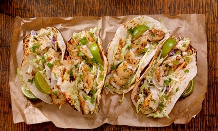 Mexican Food for Takeout and Dine-In If Available at El Vaquero Tacos y Montados (Up to 33% Off)