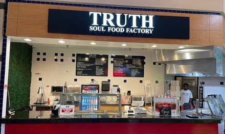 $21.25 for 1/4 Fried Chicken​, 1 Side, Belgium Waffle​ & Tekei Punch at Truth Soul Food Factory ($29.47 Value)