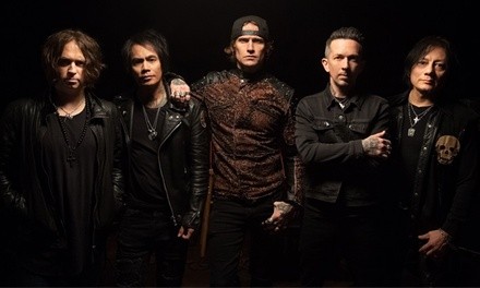 Buckcherry on Saturday, November 6 at 9 p.m., Doors Open at 7 p.m.