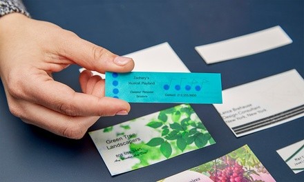 Up to 35% Off on Custom Printing - Business Cards at Addmaster Resources