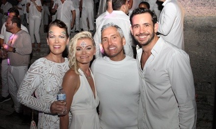 General, VIP, or VIP and Hush Lounge Admission to Unmasked, A Revealing Affair! Labor Day 80’s White Party, September 4