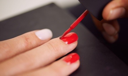 Mani-Pedi or Shellac Manicure with Optional Pedicure at Red Like Polish Salon (Up to 47% Off)