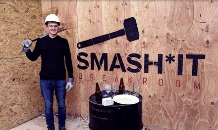 10-, 20-, or 40-Minute Break Room Experience at Smash It Breakroom (Up to 10% Off). Four Options Available.