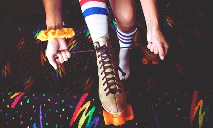 $8 for Open-Skate Admission for One at Super Wheels Skating Center ($12 Value)