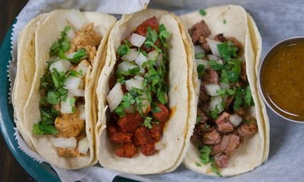 $10 for $15 Worth of Mexican Food for Carryout and Dine-In If Available at Tampa Taco Company