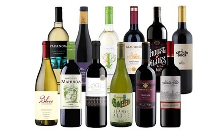 $47.95 for12 Bottles of Staff Pick Wines ($216 Value)