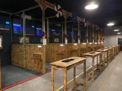 One- or Two-Hour Axe-Throwing Experience in a Private Lane at Dead Center Axe Club (Up to 38% Off)