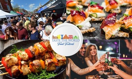 Two-Day General Admission for One or Two to Taste The World Festival, October 23–24 (Up to 57% Off)