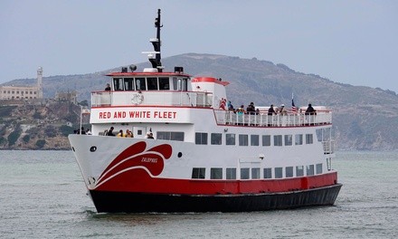 BOOK NOW: Adult or Youth Ticket for the Golden Gate Bay Cruise from Red and White Fleet 