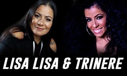 Lisa Lisa and Trinere Concert on Friday, November 12 at 8 p.m.